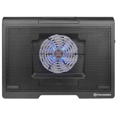 Cooler Laptop Thermaltake Massive SP 17", un ventilator 140mm, 2x USB, boxe 2.0, Negru