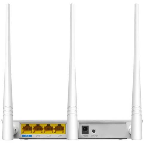 Router Wireless Tenda    F303, N 300Mbps, 3 antene fixe 5dBi