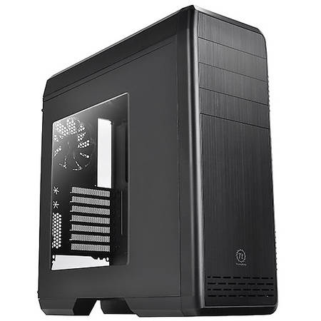 Carcasa Carcasa Thermaltake Urban R31, MiddleTower, ATX/mATX, Fara sursa, Negru