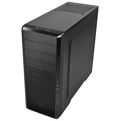 Carcasa Carcasa Thermaltake Urban R21, MiddleTower, ATX/mATX, Fara sursa, Negru