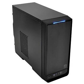 Carcasa Carcasa Thermaltake Urban S1, MiddleTower, mITX/mATX, Fara sursa, Negru