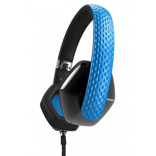 Casti Somic Milano M4 Striking Blue, Stereo, Jack 3.5 mm, Albastru