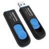 Memorie USB A-DATA UV128, 16GB, USB 3.0, Negru/Albastru