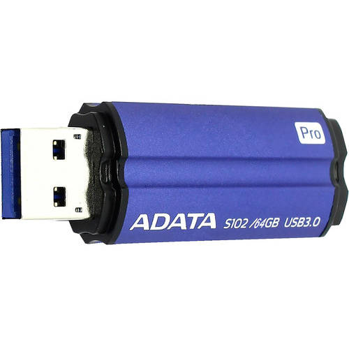Memorie USB A-DATA MyFlash S102, 64GB, USB 3.0, Albastru
