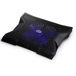 Cooler Laptop Cooler Master NotePal XL, LED Albastru, 17'', 1000RPM. Negru