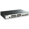 Switch D-LINK DGS-1510-20, 16 porturi 10/100/1000, 2 porturi SFP, 2 porturi  10G SFP+