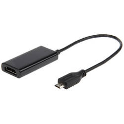 Adaptor  video Gembird Adaptor microUSB la HDMI T/M, HDTV, 5-pin