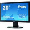Monitor LED IIyama ProLite E2083HSD-B1, 19.5 inch, HD+, 5 ms, 1x VGA, 1x DVI, 1x Jack, Negru