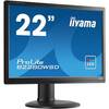 Monitor LED Monitor LED IIyama ProLite B2280WSD-B1, 22.0 inch, HD ready, 5 ms, 1x VGA, 1x DVI, 1x Jack, Negru