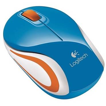 Mouse Logitech M187 , Wireless, Albastru