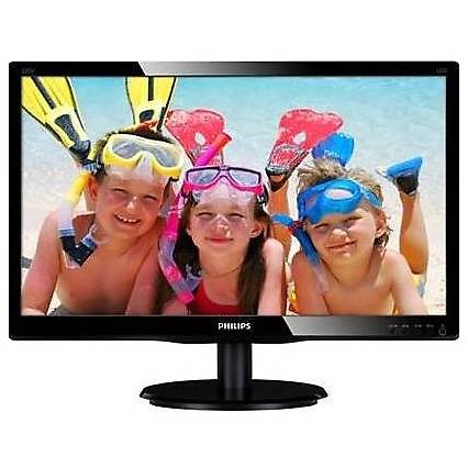 Monitor LED Philips 220V4LSB/00, 22.0 inch, HD ready, 5 ms, Negru