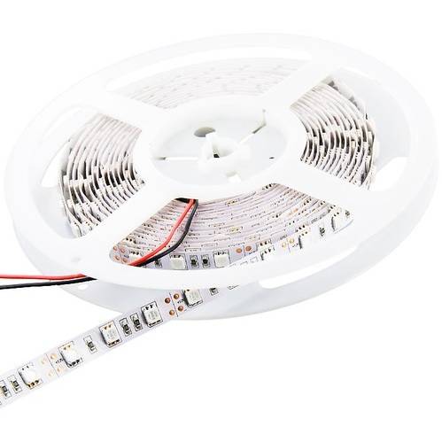 Banda LED Whitenergy 06988, 5m | 60buc/m | 5050 | 14.4W/m | 12V DC | galben
