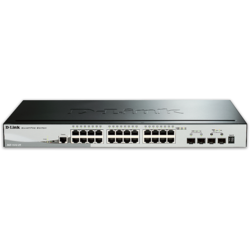 DGS-1510-28, 24 porturi 10/100/1000, 2 porturi SFP, 2 porturi  10G SFP+
