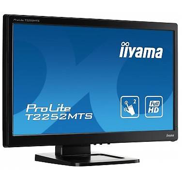 Monitor LED IIyama ProLite T2252MTS-B3, 21.5 inch FHD Touch, 2 ms, Negru