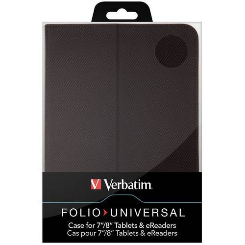 Husa Tableta Husa Folio Verbatim universala pentru 7''/8'', Negru