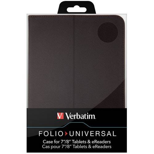 Husa Tableta Husa Folio Verbatim universala pentru 7''/8'', Negru