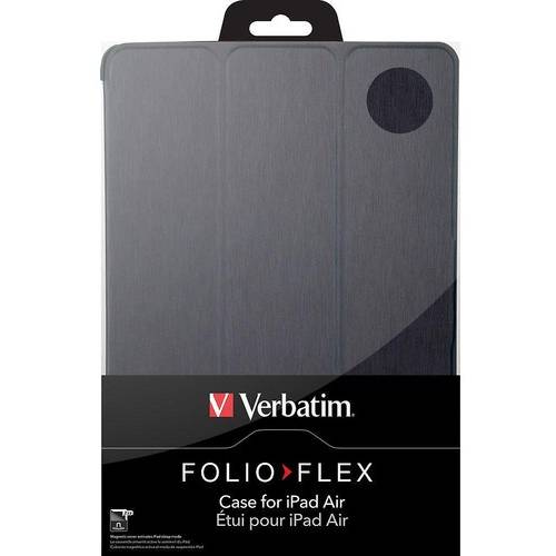 Husa Tableta Husa Folio Flex Verbatim pentru Apple iPad Air, Negru