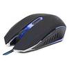 Mouse gaming Gembird MUSG-001-B, USB, 400 - 2400dpi, Optic, Negru - Albastru