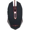 Mouse gaming Gembird MUSG-001-R, USB, 400 - 2400dpi, Optic, Negru - Rosu