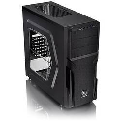 Carcasa Thermaltake Versa H21 Window, MiddleTower, ATX/mATX, Fara sursa, Negru