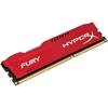 Memorie Kingston HyperX Fury Red DDR3 8GB 1600 MHz, CL10