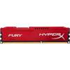 Memorie Kingston HyperX Fury Red DDR3 8GB 1600 MHz, CL10