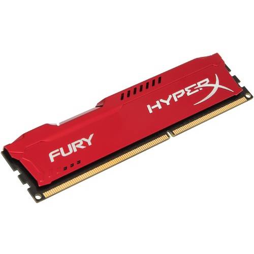 Memorie Kingston HyperX Fury Red DDR3 8GB 1600 MHz, CL10