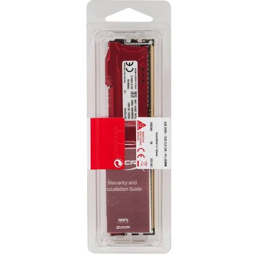 Memorie Kingston HyperX Fury Red DDR3 8GB 1600 MHz, CL10