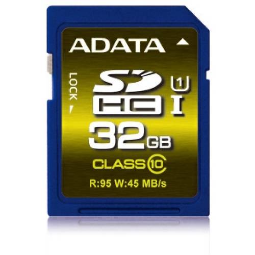 Card Memorie A-DATA Premier SDHC 32GB UHS-I U1 Clasa 10, Video Full HD