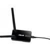 Placa de retea Wireless Asus N300, Adaptor, USB-N14, USB 2.0, 2 antene externe