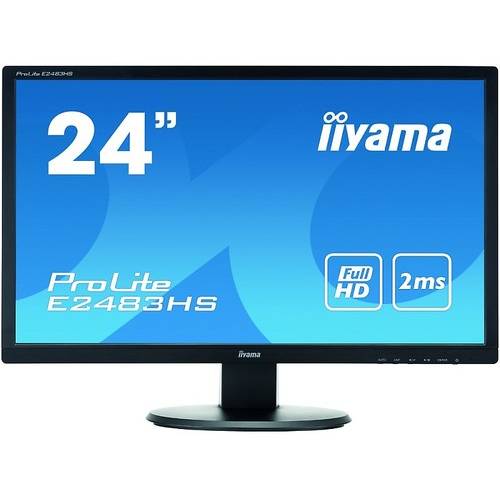 Monitor LED IIyama ProLite E2483HS-B1, 24.0 inch FHD, 2ms, Negru