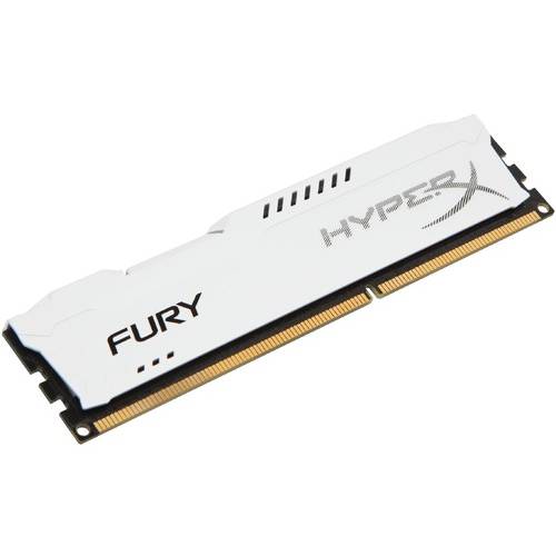 Memorie Kingston HyperX Fury White DDR3 8GB 1866 MHz, CL10