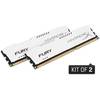 Memorie Kingston HyperX Fury White DDR3 8GB 1866 MHz, CL10 Kit Dual