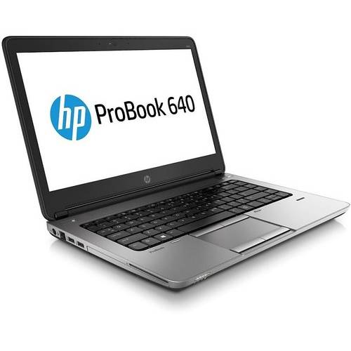 Laptop HP ProBook 640 G1, 14.0'', Core i3 4000M, 4GB DDR3, 500GB HDD, HD Graphics 4600, W7Pro+W8Pro 64bit, Negru