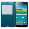Husa Book S-View Samsung EF-CG900B  pentru G900 Galaxy S5, Albastru Topaz
