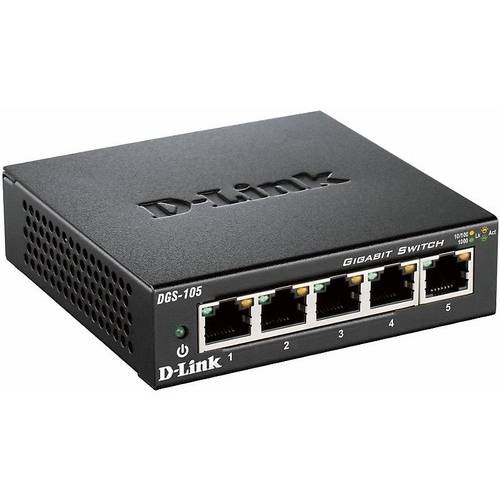 Switch Switch D-Link DGS-105, 5 Porturi 10/100/1000