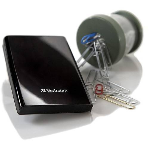 Hard Disk Extern Verbatim Store'N Go Portable, 2TB, USB 3.0, Negru