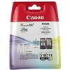 Cartuse Canon Multipack PG-510+CL511, Negru, Color