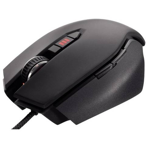 Mouse Corsair Raptor M45, USB, 7 Butoane Programabile, Negru/Rosu