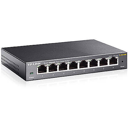 Switch TP-LINK TL-SG108E, 8x 10/100/1000 Mbps, Management