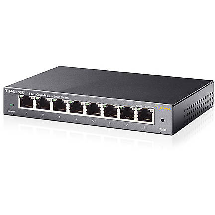 Switch TP-LINK TL-SG108E, 8x 10/100/1000 Mbps, Management