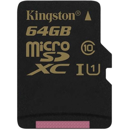 Card Memorie Kingston MicroSDXC 64GB Clasa 10 UHS-I
