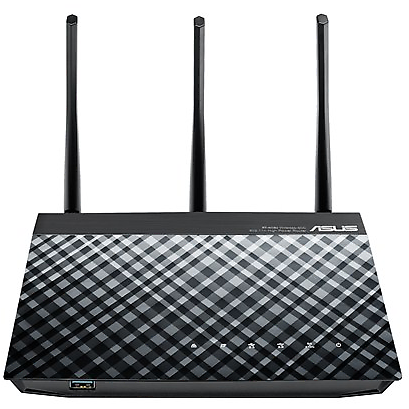 Router Wireless Asus   Gigabit RT-N18U, 3 antene, 3G, 4G, Negru
