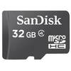 SanDisk Micro SDHC, 32GB, Clasa 4 + Adaptor