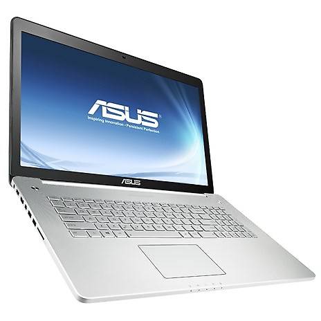 Laptop Asus N750JK-V2G-T4039H, FHD 17.3'', Core i7 4700HQ, 8GB DDR3, 750GB HDD, GeForce GT 850M 2GB, W8.1 64biti, Negru / Argintiu