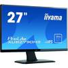 Monitor LED Monitor LED IIyama ProLite XUB2790HS, 27.0 inch, Full HD, 5 ms, 1x HDMI, 1x VGA, 1x DVI, 1x Jack, Negru