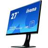 Monitor LED Monitor LED IIyama ProLite XUB2790HS, 27.0 inch, Full HD, 5 ms, 1x HDMI, 1x VGA, 1x DVI, 1x Jack, Negru