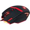 Mouse gaming Mouse Gaming Redragon Mammoth, M801, Cu fir, USB, Laser, 16400 dpi, Negru / Rosu