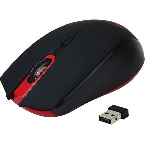 Mouse gaming Redragon M651, Fara fir, USB, Senzor Avago, 2000 dpi, Negru / Rosu