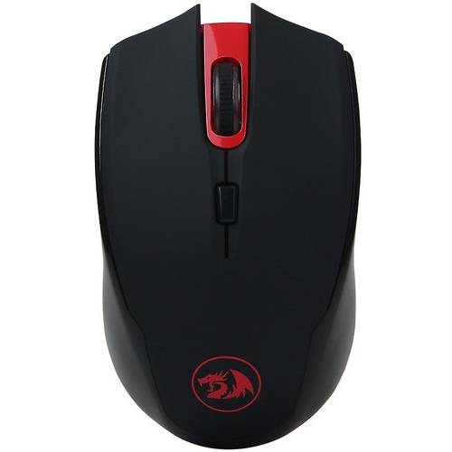 Mouse gaming Redragon M651, Fara fir, USB, Senzor Avago, 2000 dpi, Negru / Rosu